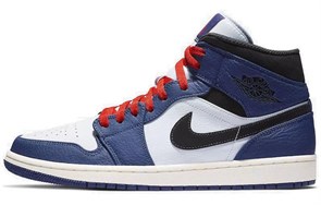 JORDAN 1 Mid Deep Royal Blue Black 852542-400