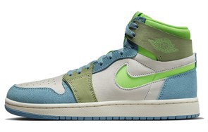 JORDAN 1 High Zoom Air Cmft 2 University Blue Volt Women's DV1305-433