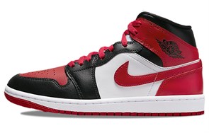 JORDAN 1 Mid Alternate Bred Toe Women's BQ6472-079