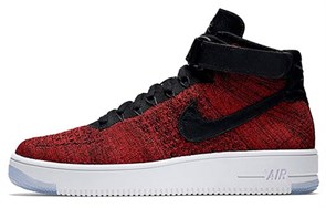 Nike Air Force 1 Ultra Flyknit Mid University Red Black 817420-600