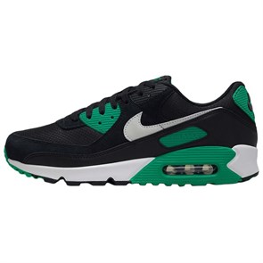 Nike Air Max 90 Durable Breathable Low Top Casual Shoes Men's Black Green DM0029-006