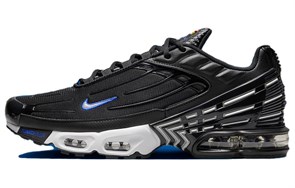 Nike Air Max Plus Wear Resistant Low Top Running Shoes Men's Black Blue HF4294-001