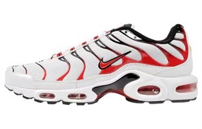 Nike Air Max Plus White Red Black 604133-165