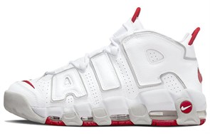 Nike Air More Uptempo 96 White Grey Fog University Red DX8965-100