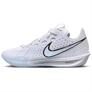 Nike Air Zoom G.T. Cut 3 Anti Slip Wear Resistant Low Top Basketball Shoes Men's White DV2918-104