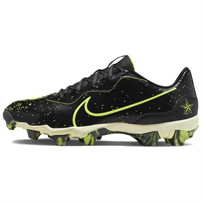 Nike Alpha Huarache 4 Slip Resistant And Breathable Low Top Training Shoes Men's Black Green FV6098-001