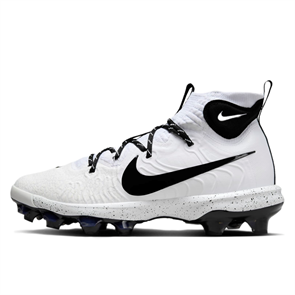 Nike Alpha Huarache NXT Anti Slip Wear Resistant High Top Training Shoes Men's Black White DJ6519-107