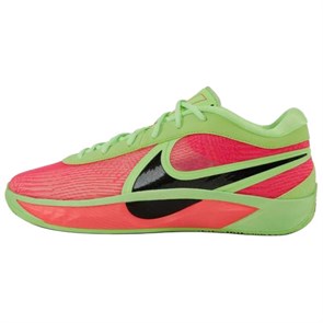 Nike Anti Slip Wear Resistant Low Top Basketball Shoes Men's Red Green HJ9110-300