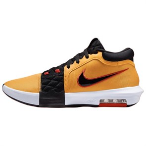 Nike Anti Slip Wear Resistant Low Top Basketball Shoes Men's Yellow Black HQ2139-700