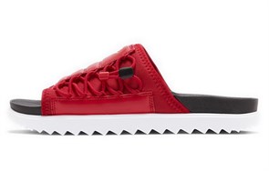 Nike Asuna Slide Minimalistic Shoe Black Red CI8800-001