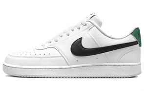 Nike Court Vision 1 Low Top Skateboard Shoes Men's White Green DH2987-110