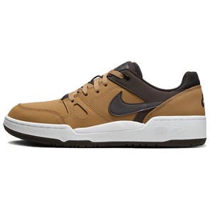 Nike Full Force Anti Slip Wear Resistant Low Top Skateboard Shoes Men's Brown HF7734-200