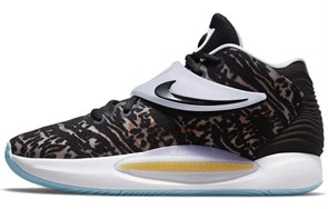 Nike KD 14 Black White CW3935-001