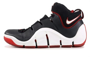 Nike LeBron 4 Black White Red 314647-011