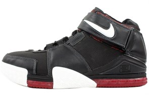 Nike LeBron Zoom 2 Black Crimson 309378-011