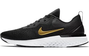 Nike Odyssey React Black Metallic Gold Women's AO9820-011
