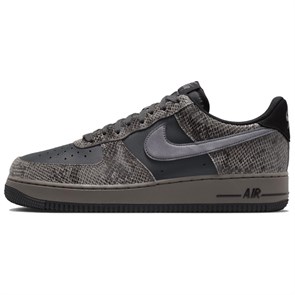 Nike Air Force 1 Anti Slip Wear Resistant Low Top Skateboard Shoes Men's Black Gray HF2898-001