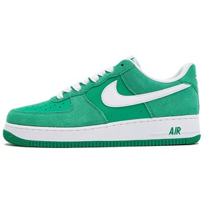 Nike Air Force 1 Anti Slip Wear Resistant Low Top Skateboard Shoes Men's Green White IB6388-300