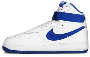 Nike Air Force 1 High White Game Royal 743546-103