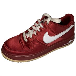 Nike Air Force 1 Slip Resistant Low Top Skateboard Shoes Men's Red 315115-611