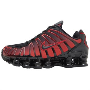 Nike Shox TL Series Anti Slip Wear Resistant Low Top Casual Running Shoes Men's Red Black IF6202-001