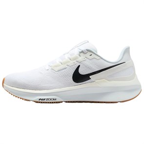 Nike Zoom Structure 25 Anti Slip Wear Resistant Low Top Casual Running Shoes Men's White DJ7883-114