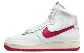Nike Air Force 1 High Sculpt Summit White Gym Red Women's DC3590-100