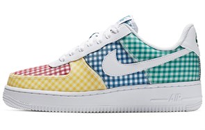 Nike Air Force 1 Low Qs Gingham Pack Multicolor Women's BV4891-100