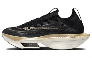 Nike Air Zoom Alphafly NEXT% 2 'Black Metallic Gold Grain' Women's DN3559-003