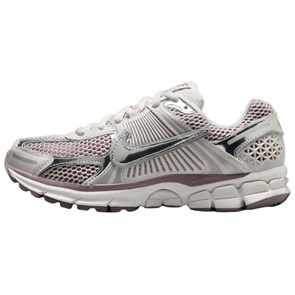 Nike Air Zoom Vomero 5 Anti Slip Wear Resistant Low Top Running Shoes Women's White Silver HV6417-001
