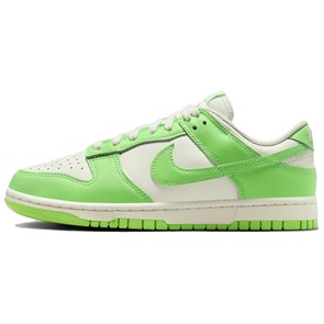 Nike Dunk Anti Slip Wear Resistant Low Top Skateboard Shoes Women's Green HV0842-133