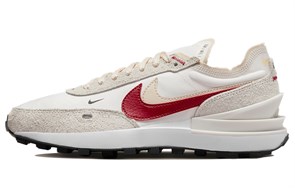 Nike Waffle One Se Sail Pearl White Black Gym Red Women's DX4309-100