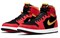 JORDAN 1 High Zoom Air Cmft Black Chile Red CT0978-006 - фото 485356