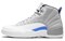 JORDAN 12 Retro Grey University Blue 130690-007 - фото 487528