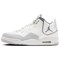Jordan Courtside 23 Cushioned Slip Resistant Mid Top Vintage Basketball Shoes Men's Gray White HQ1192-101 - фото 490246