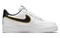 Nike Air Force 1 Low '07 LV8 Double Swoosh White Metallic Gold DA8481-100 - фото 515917