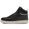 Nike Court Vision Anti Slip Wear Resistant Mid Top Vintage Basketball Shoes Men's Black DR7882-003 - фото 528555