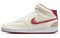 Nike Court Vision Mid Top Sneakers White/Red DQ4977-161 - фото 528692