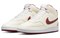Nike Court Vision Mid Top Sneakers White/Red DQ4977-161 - фото 528694
