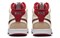 Nike Court Vision Mid Top Sneakers White/Red DQ4977-161 - фото 528695