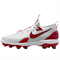 Nike Force Trout 9 Elite Mcs White Pure Platinum Team Red University Red FZ0884-101 - фото 530471