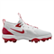 Nike Force Trout 9 Elite Mcs White Pure Platinum Team Red University Red FZ0884-101 - фото 530472