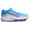 Nike G.T. Hustle Anti Slip Wear Resistant Mid Top Basketball Shoes Men's Blue HJ7677-900 - фото 531087