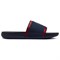 Nike Offcourt Slip-Resistant Slide Slippers Men's Black Blue FZ3190-400 - фото 536596