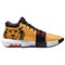 Nike Anti Slip Wear Resistant Low Top Basketball Shoes Men's Yellow Black HQ2139-700 - фото 577781