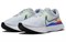 Nike React Infinity Run Flyknit 3 Pure Platinum Racer Blue DX3353-001 - фото 583977