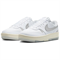 Nike Gamma Force Anti Slip Wear Resistant Low Top Skateboard Shoes Women's White Silver HQ1674-100 - фото 593215