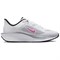 Nike Quest 6 Anti Slip Wear Resistant Low Top Running Shoes Women's White Gray Pink FD6034-102 - фото 594298