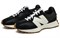 New Balance 327 Black White Gum Women's WS327BL - фото 599488