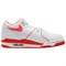Nike Air Flight 89 Anti Slip Wear Resistant Low Top Vintage Basketball Shoes Men's White Red HJ4484-001 - фото 602897